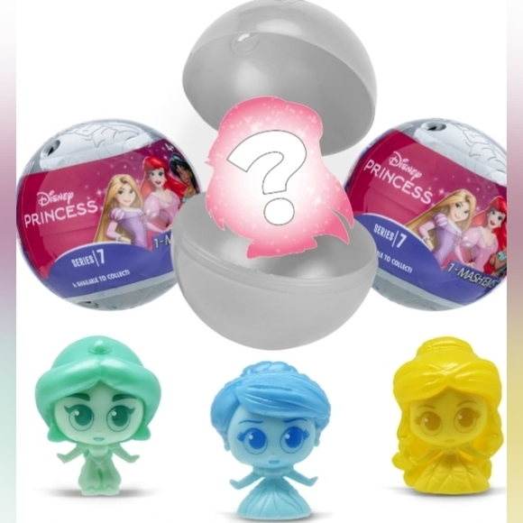 Disney Princess Mash'ems Surprise Figure Toy Kid Ages 4+ - Picture 2 of 3